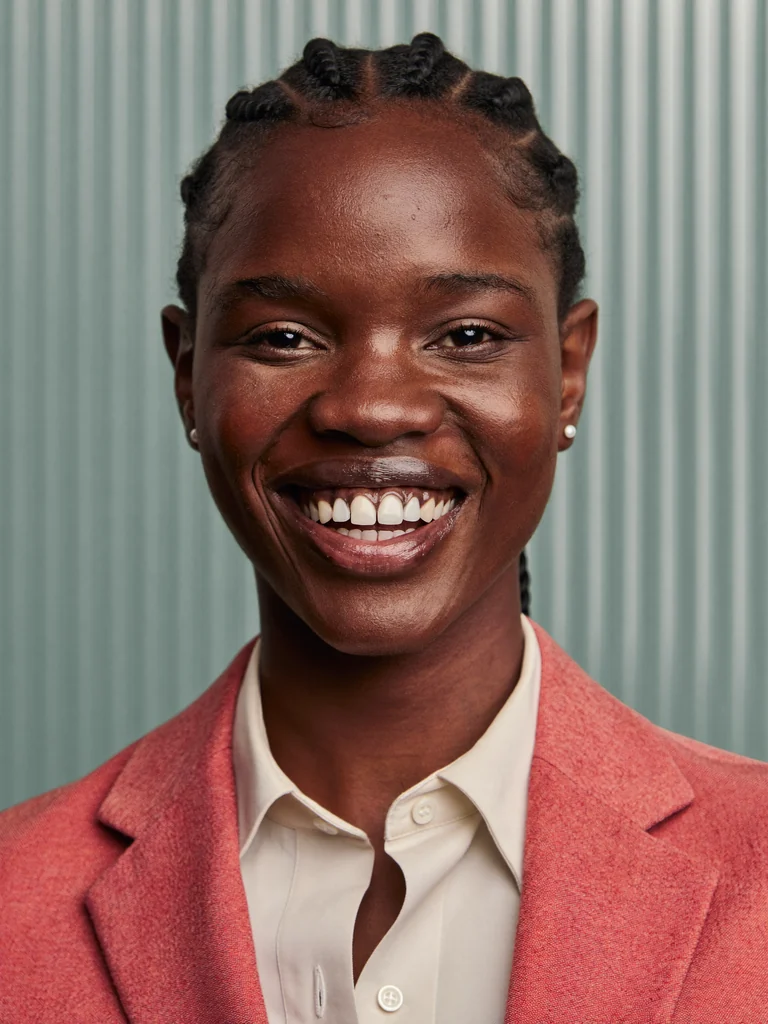 Illustrative portrait of Amara N., representing recruiting coordination talent in Nigeria